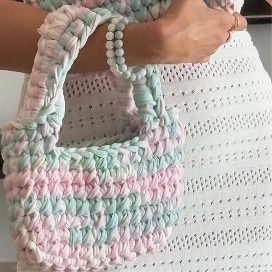 Marassi bag in “cotton candy”